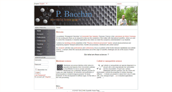 Desktop Screenshot of patricebacchin.fr